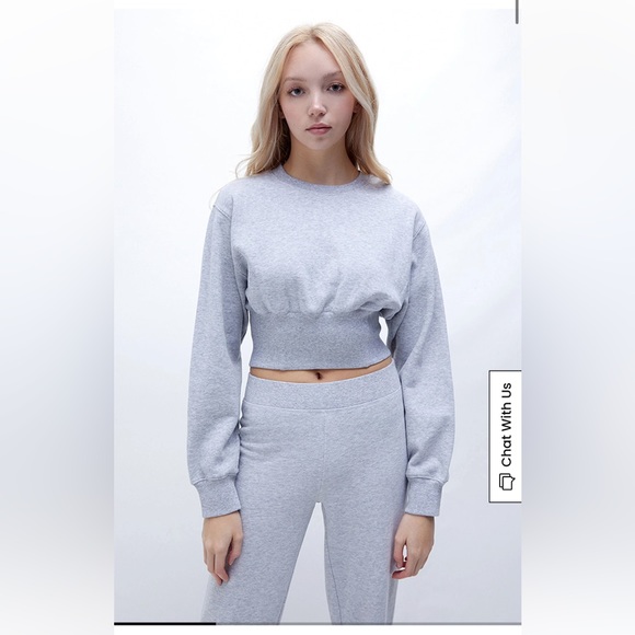 PacSun Sweaters - PacSun Hopeful Bustier Crew Neck Sweatshirt